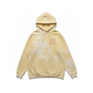 Anti Social Social Club Plain Sight Yellow Pink Hoodie M FW21 Collection ASSC